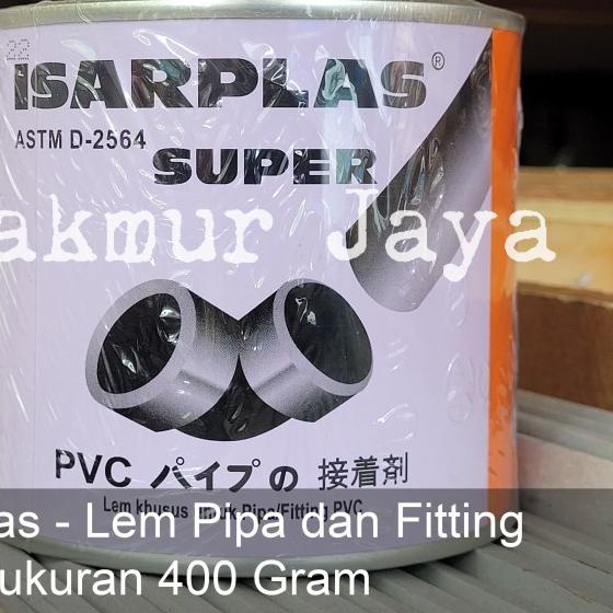 

Isarplas 400 Gram Kaleng Lem Pipa PVC Pralon