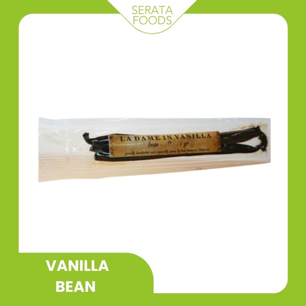 

La Dame In Vanilla Bean 15 gr / Buah Asli Vanilla