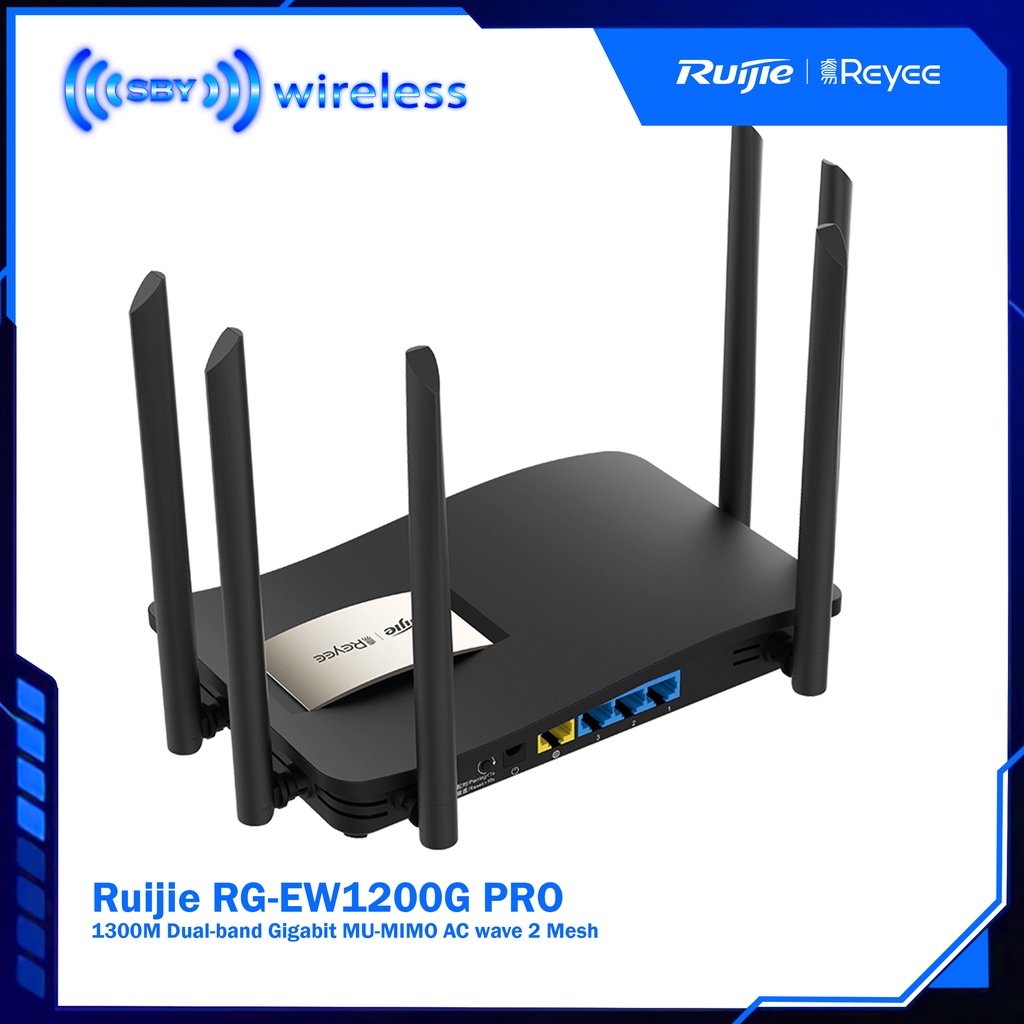 Ruijie RG-EW1200G PRO 1300M Dual-band Gigabit MU-MIMO AC wave 2 Mesh