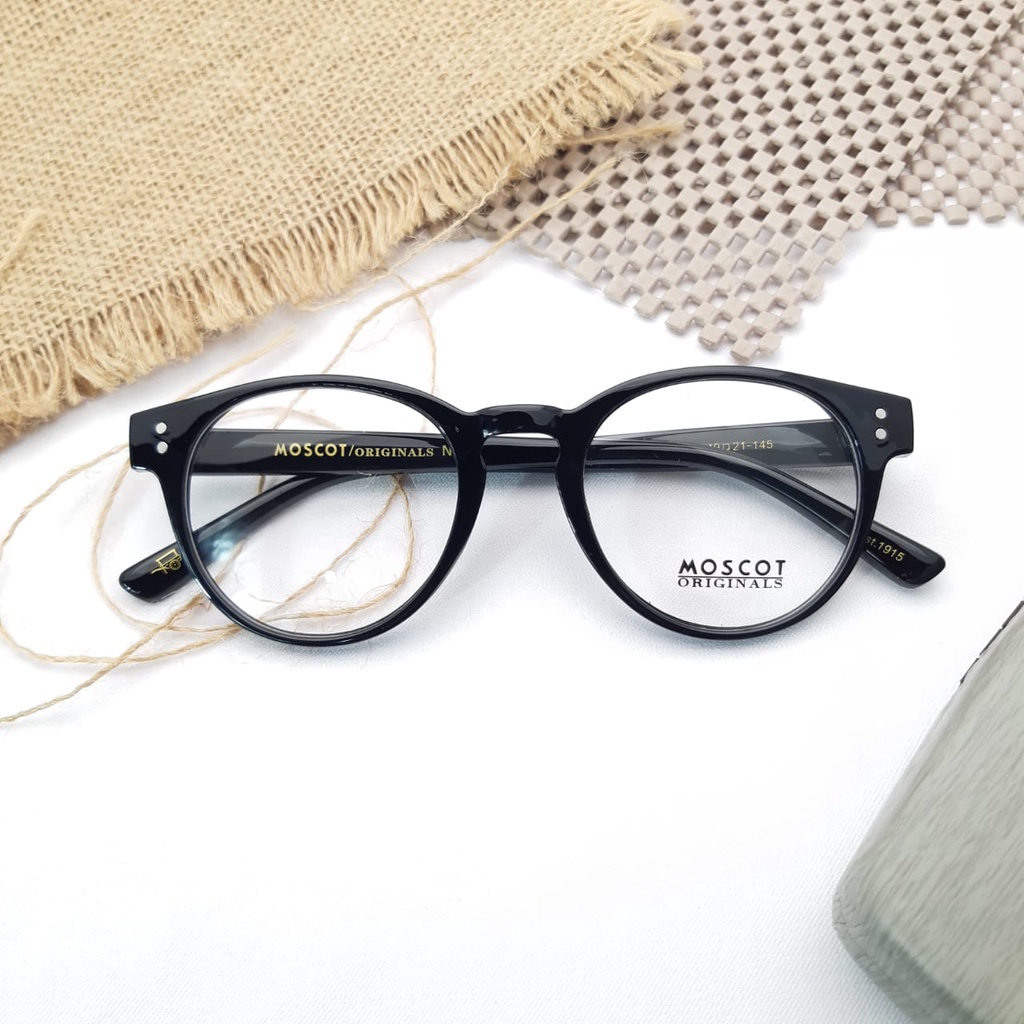 kacamata/frame MOSCOT GOLOA size 49 21 145 paket lensa radiasi photocromig mines silinder plus | Kac