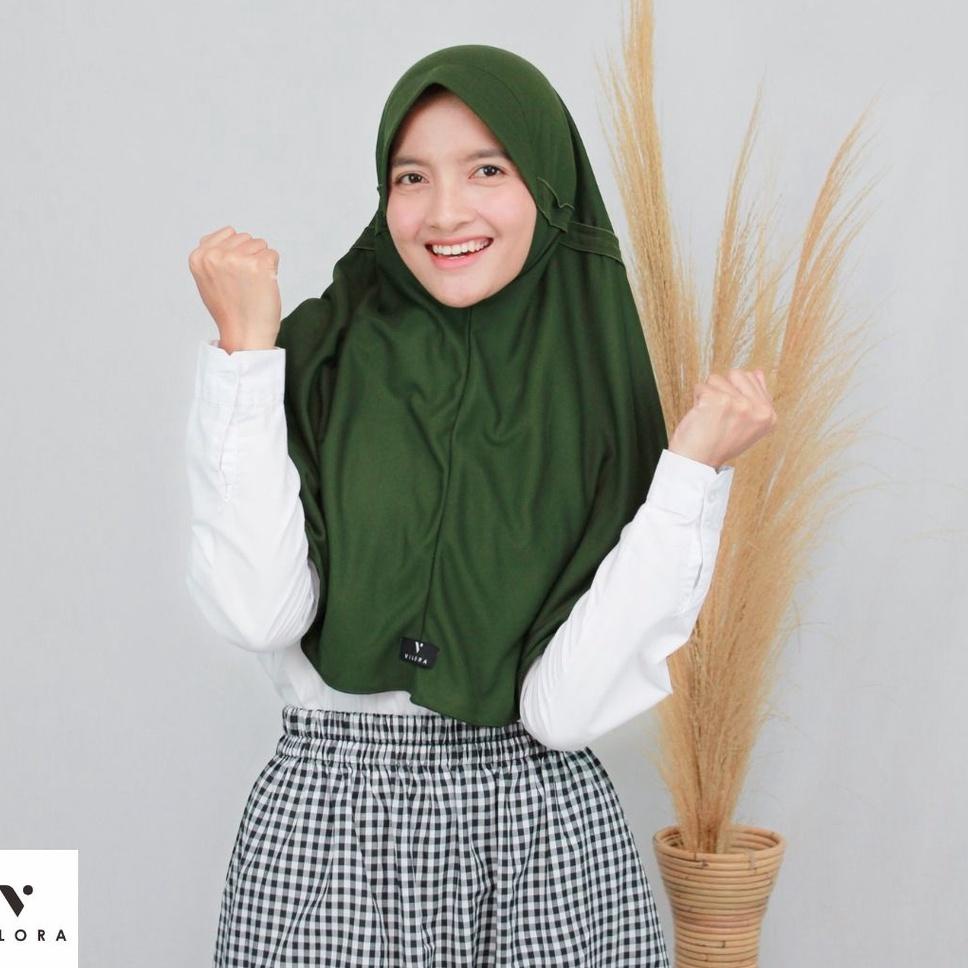 TERBARU SIZE M L XL XXL JILBAB VILORA WARNA DUSTY PINK, UNGU MUDA , ORANGE, PINKTUA,ARMY 𝄞 852