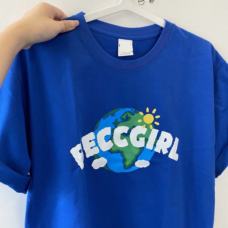 T-Shirt / Kaos Casual BeccGirl / Atasan Wanita / T-Shirt Oversize