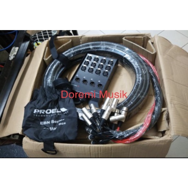 

Promo perkakas Snake Cabel 12ch Proel Ebn-1204 original 12 in 4 Out 25m 2 Limited