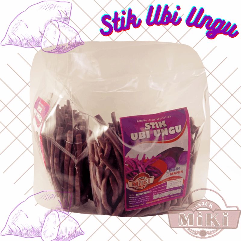 

Snack Stik Ubi Ungu Oleh-Oleh Khas Malang