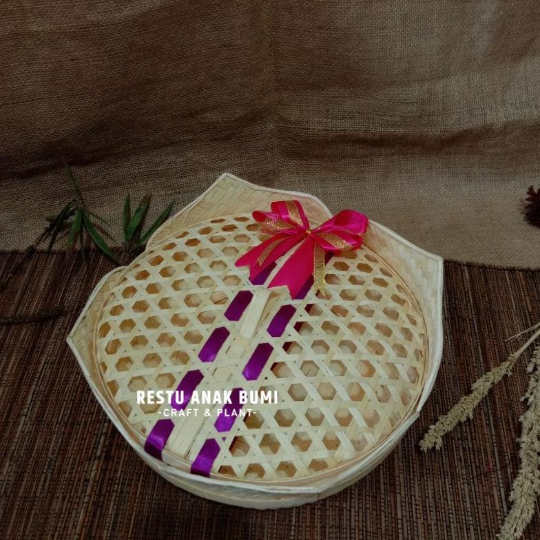 Teratai Dewi 30 - Keranjang Buah - Wadah Saji - Wadah Buah - Tempat Kue - Box Roti - Wadah Nasi - An