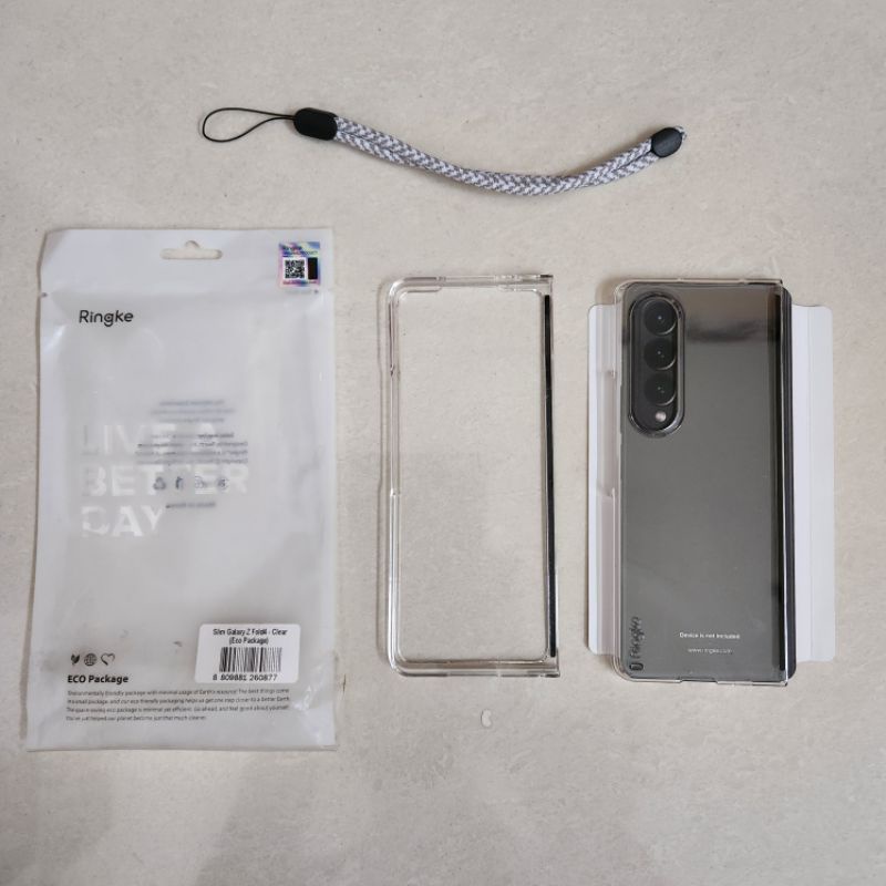 Case Ringke Slim Clear Samsung Galaxy Z Fold 4 5G Casing Preloved