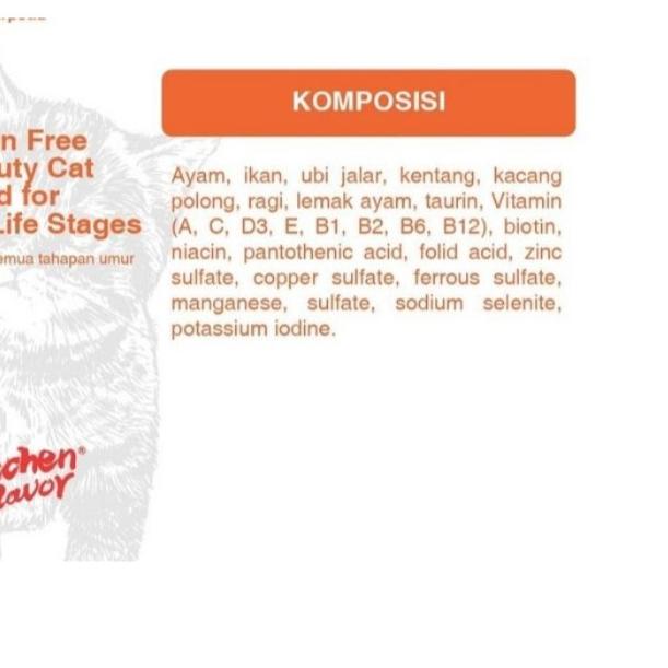 kitchen flavor cat beauty 1,5kg