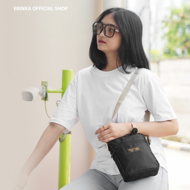 Heavy.bag Slingbag mini distro Heavy original - Tas Selempang Pria Casual Pouch Bag