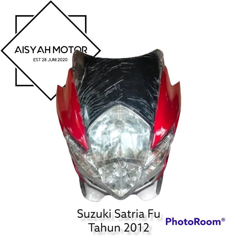 Bodi Halus Suzuki Satria FU Warna Merah Tahun 2012