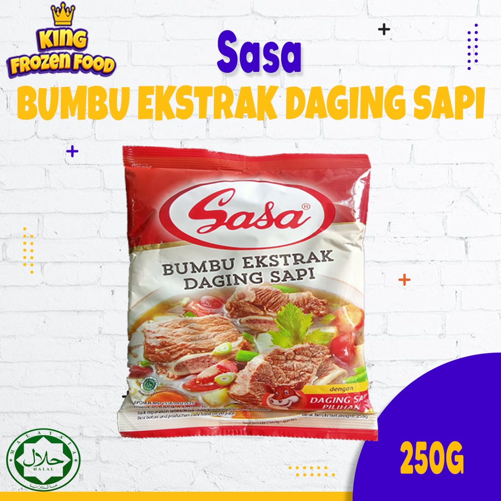 Sasa Kaldu Rasa Daging Sapi 250G