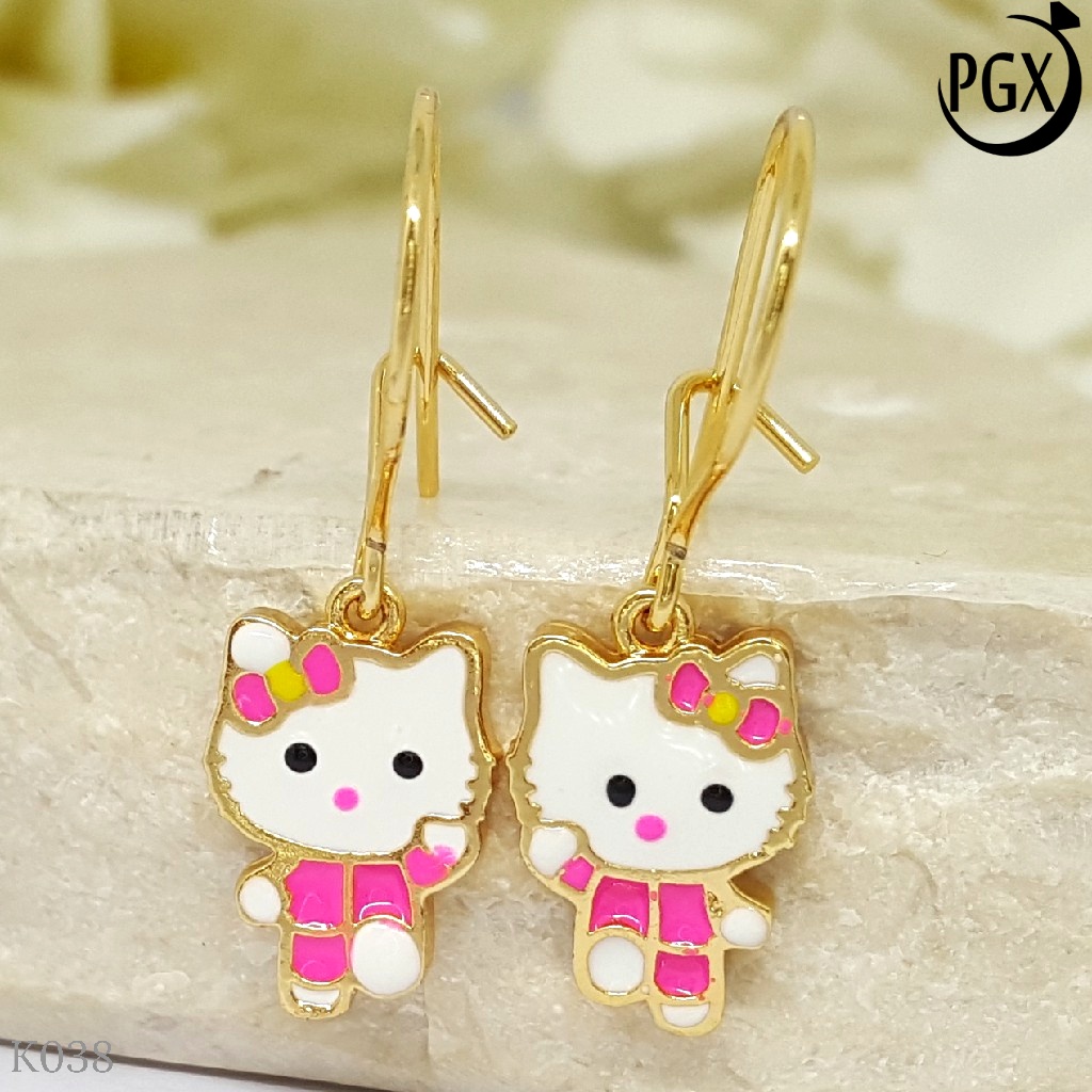 PGX Anting Anak Xuping Aksesoris Perhiasan Lapis Emas Premium - K038