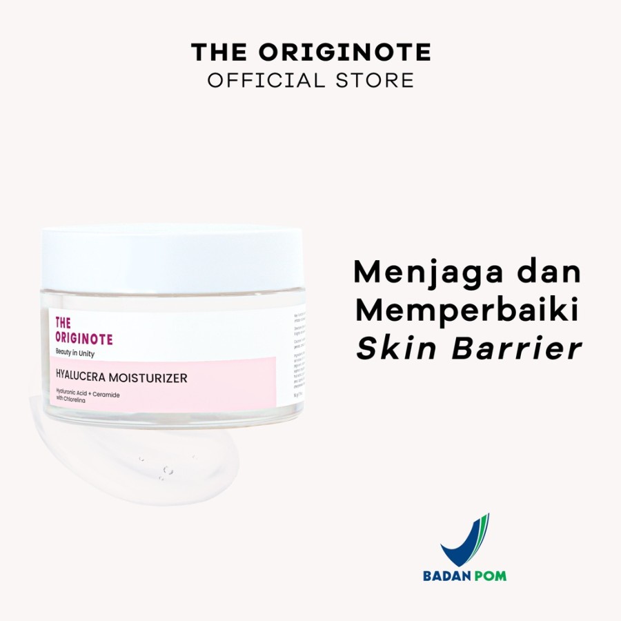 The Originote Hyalucera Moisturizer Gel 50ml - Pelembab Wajah