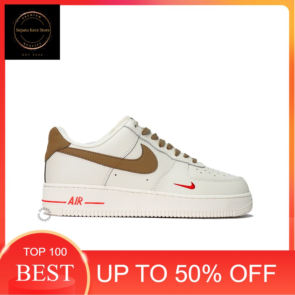 Sepatu Sneakers Nike Air Force 1 Upstep Import Original Pria Wanita
