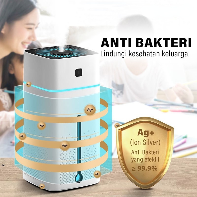 Humidifier Air Aromaterapi Difuser USB Pelembab Penjernih Udara Air Purifier Atomizer 1000ml