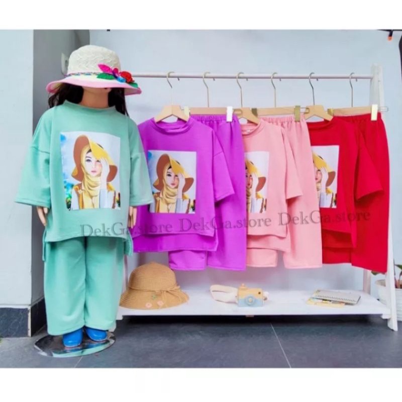 Super ONE SET VIRAL 2022/KAOS VIRAL ANAK/SETELANVIRAL 2022/SET VIRAL 2022 ANAK/ONE SET SLEBEW 1-12
T