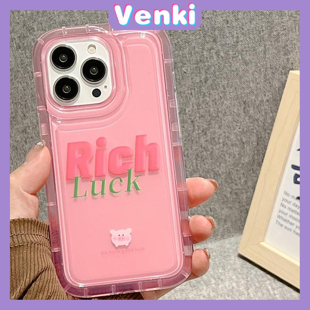 Case For iPhone 14 Pro Max TPU Soft Jelly Airbag Case Rich Luck Case Camera Protection Shockproof For iPhone 14 13 12 11 Plus Pro Max 7 Plus X XR