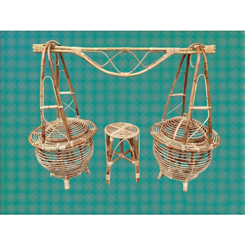 SATU SET ANGKRINGAN DAWET + KURSI (CHAT UNTUK ONGKIR KARGO)