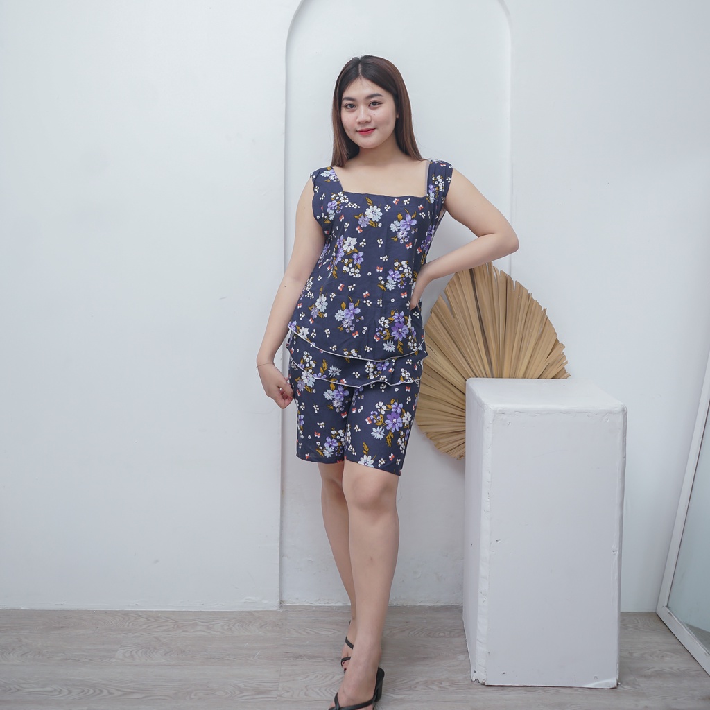 Setelan Susun Dewasa Motif Biasa