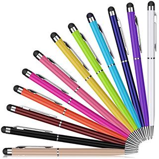 Ballpoint Stylus + Pena 2in1 / Stylus Pen 2 in 1 Universal Smartphone Tablet Iphone Pen Touchscreen [MF]