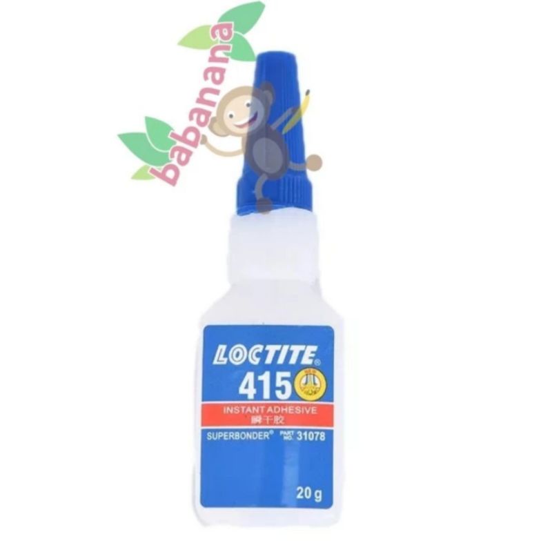 Loctite 415 lem 20gr besi plastik super kuat adhesive serbaguna glue