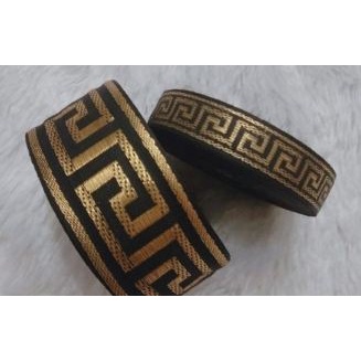 Pita Gamis Kode N4 Panjang 17 Yard - Emas Tua