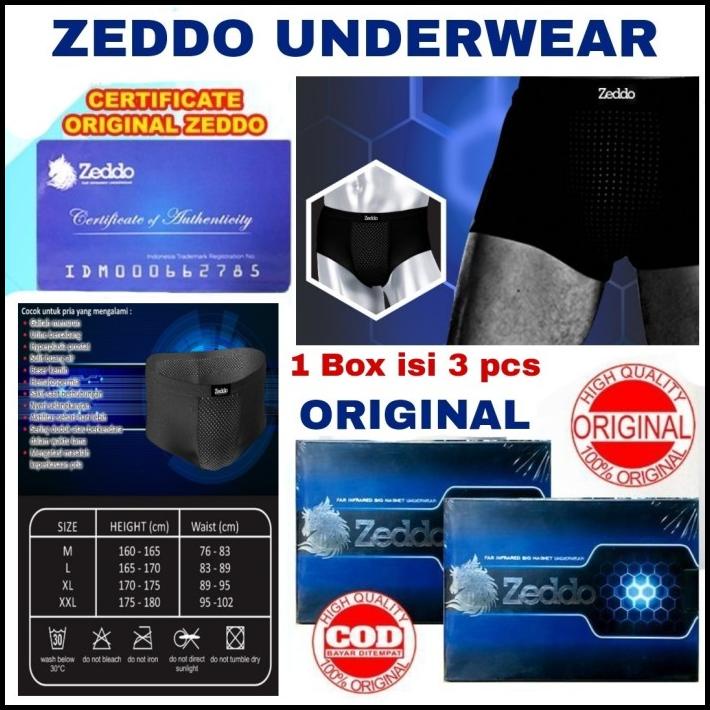 Promo Zeddo Underwear Celana Dalam Terapi Far Infrared