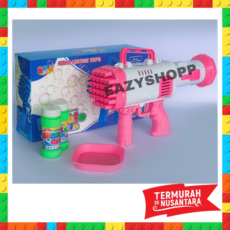 Mainan Maenan Tembak Tembakan Mainan Anak Sabun Bubble Gun Pistol Pistolan Anak2 Laki Laki Perempuan