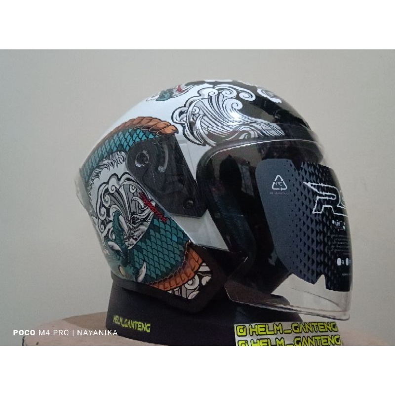 HELM RSV NEW WINDTAIL ryujin dan polos