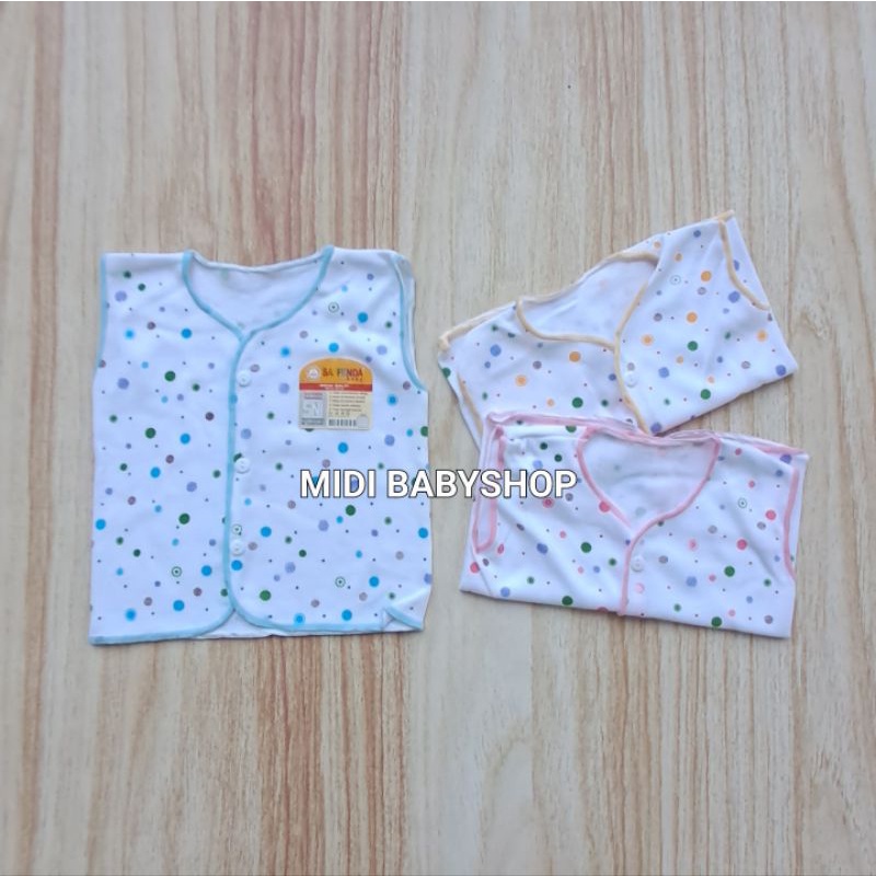 Baju Bayi Kutung Baru Lahir Polkadot Saffenda Baby SNI