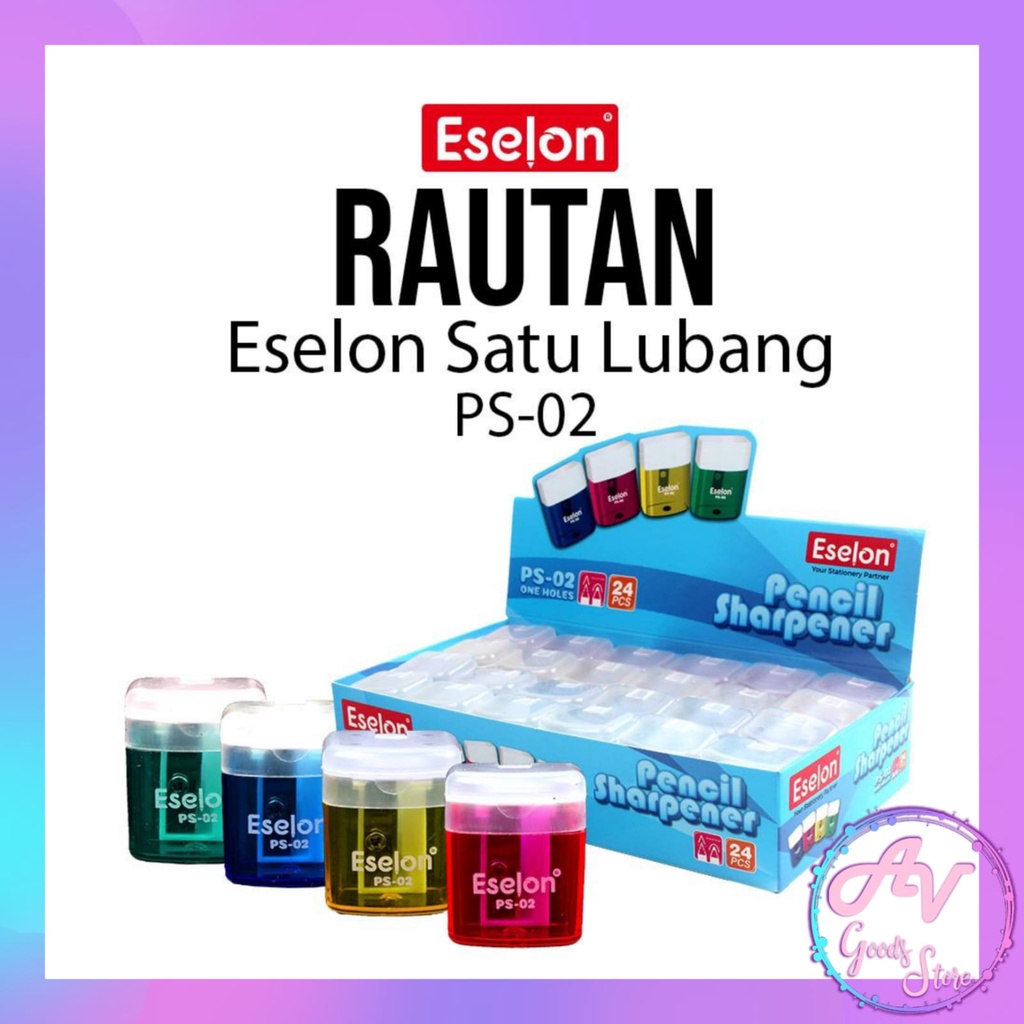 

Rautan Eselon Office PS-02 / Serutan Pensil 1 Lubang ES PS-02 / Rautan