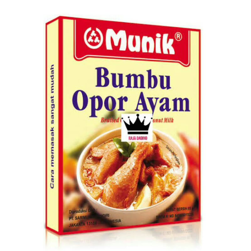 

MUNIK BUMBU OPOR AYAM