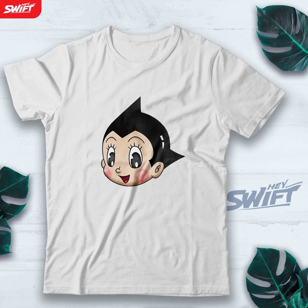 KAOS Astroboy cute astro boy vintage anime TSHIRT BAJU DISTRO