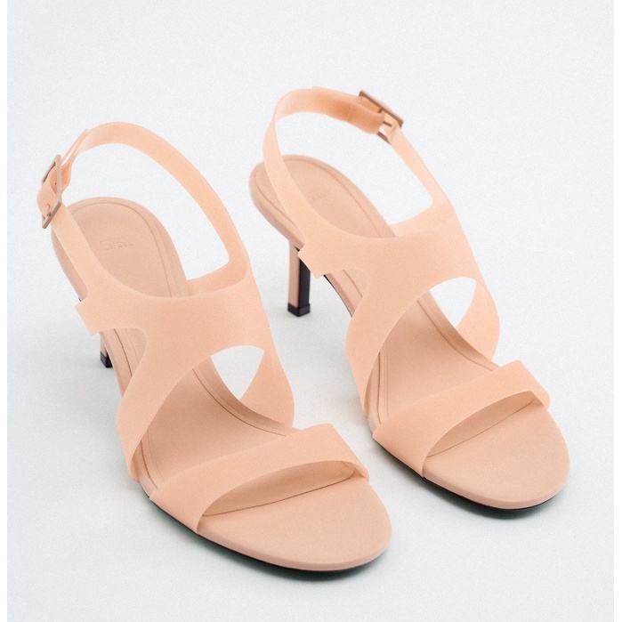 SANDAL WANITA ZS-3667 EFFET GOMME HEELS 7CM