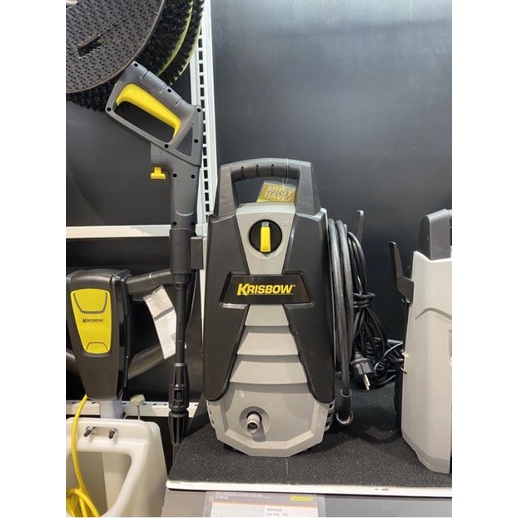 krisbow high pressure cleaner 100 bar 1400 watt /krisbow alat mesin cuci steam mobil motor power jet