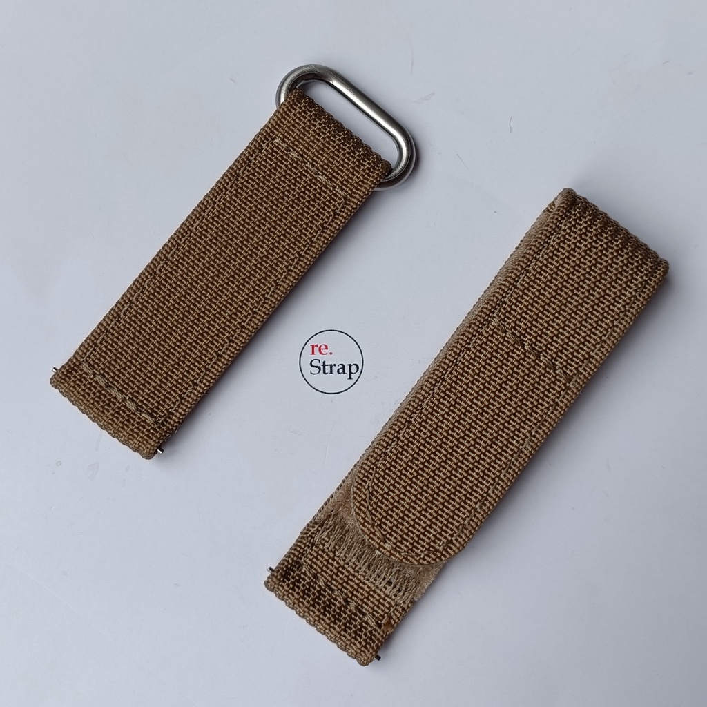 Tali Jam Velcro Strap Ribbed Nylon QUICK RELEASE Khaki HL-11