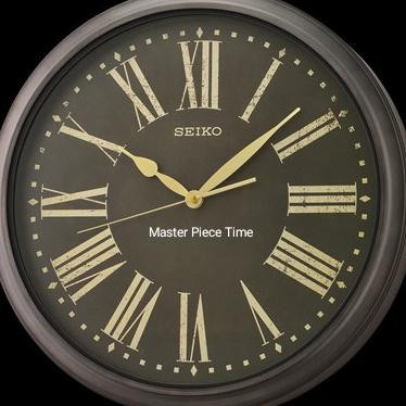 JAM DINDING SEIKO QXA771 NEW MODEL 2020 anti air - Hitam