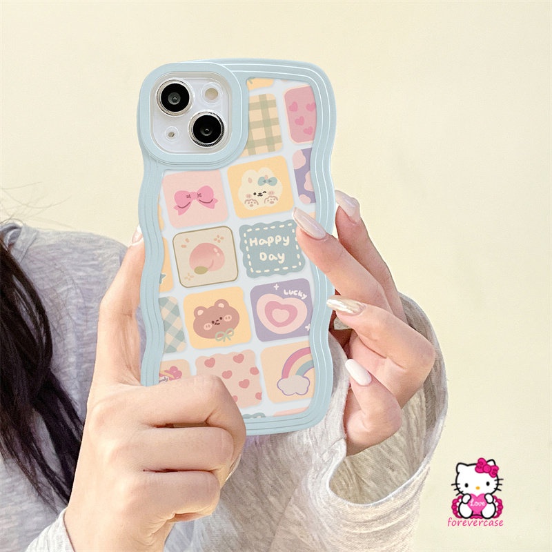 Soft Case Motif Kartun Beruang Untuk OPPO A55 A12 A74 A5 A9 A16s A96 A95 A5s A15 A57 A16K A16 A54 A7 A1k A77s A53 A3s A72 A76 A35E A35 A52 7 62