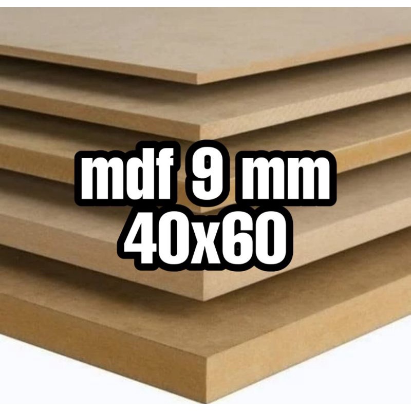 mdf 9 mm 40 x 60