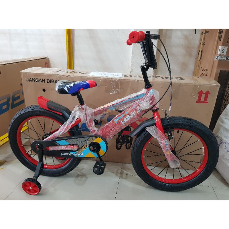 Sepeda Anak Sepeda BMX 18 inch MONTANA ( BAN JUMBO 3.0 )