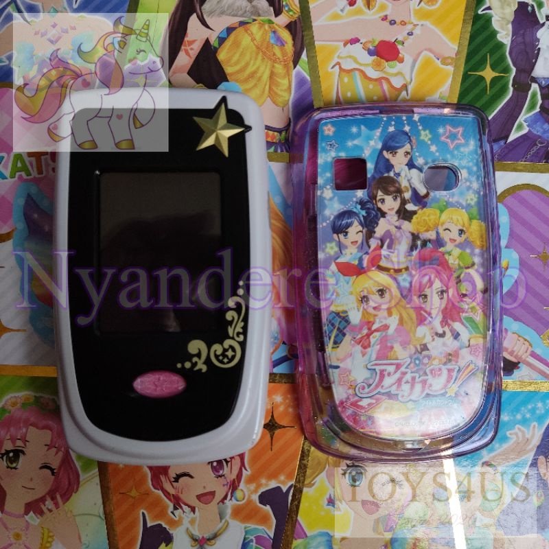 Toys4Us - Aikatsu Phone Handphone Smartphone Mainan Telepon Kirakirater Fashion Check Ichigo Hoshimi