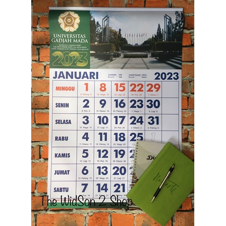 KALENDER DINDING 2023 UGM ANGKA BESAR FULL COLOR