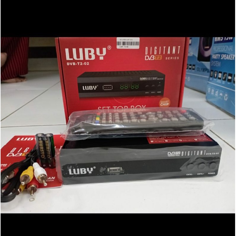 STB SET TOP BOX LUBY T2-03,01