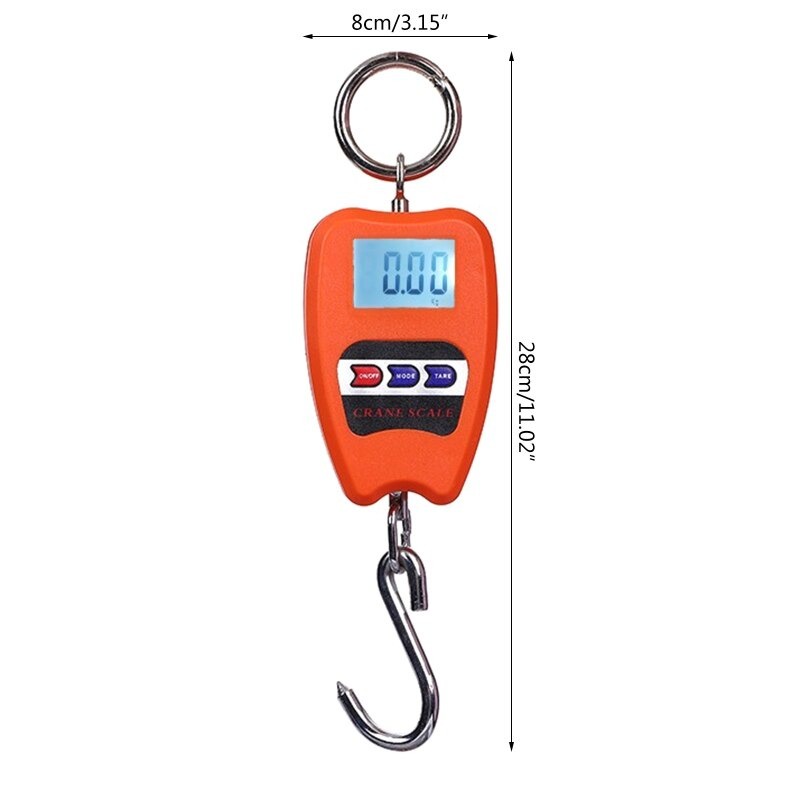 Timbangan Gantung Digital Crane Scale Kapasitas 200kg Stainless Steel 200 kg