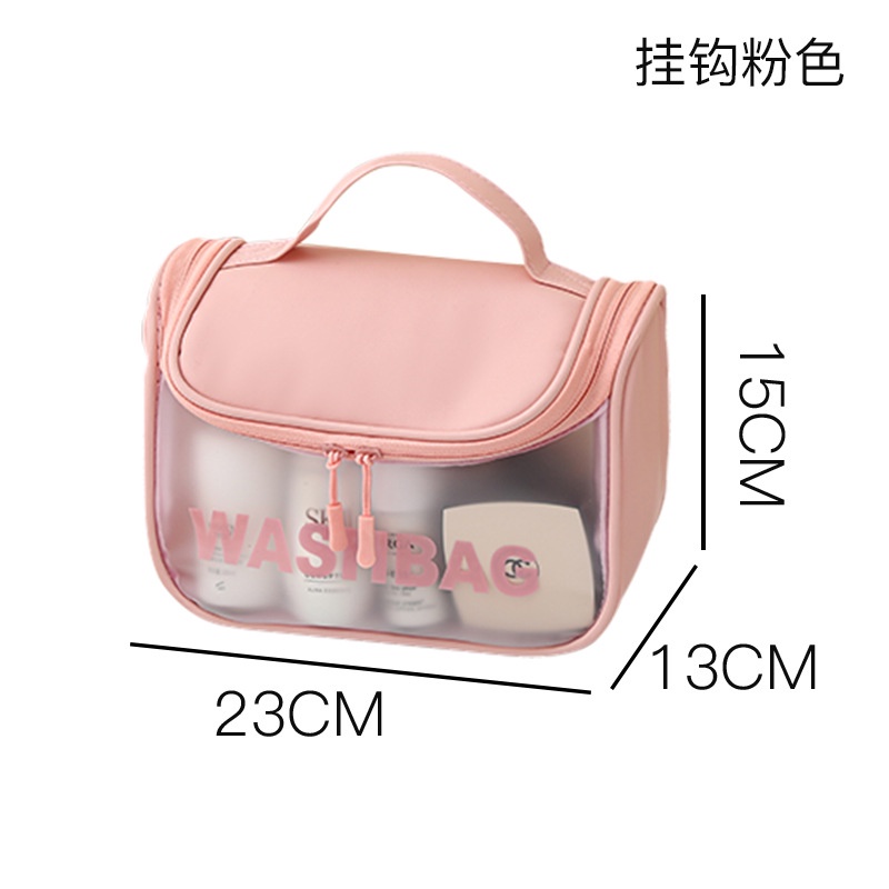 Tas Kosmetik Washbag / Tas Kosmetik Transparan Waterproof - YOSINOGAWA