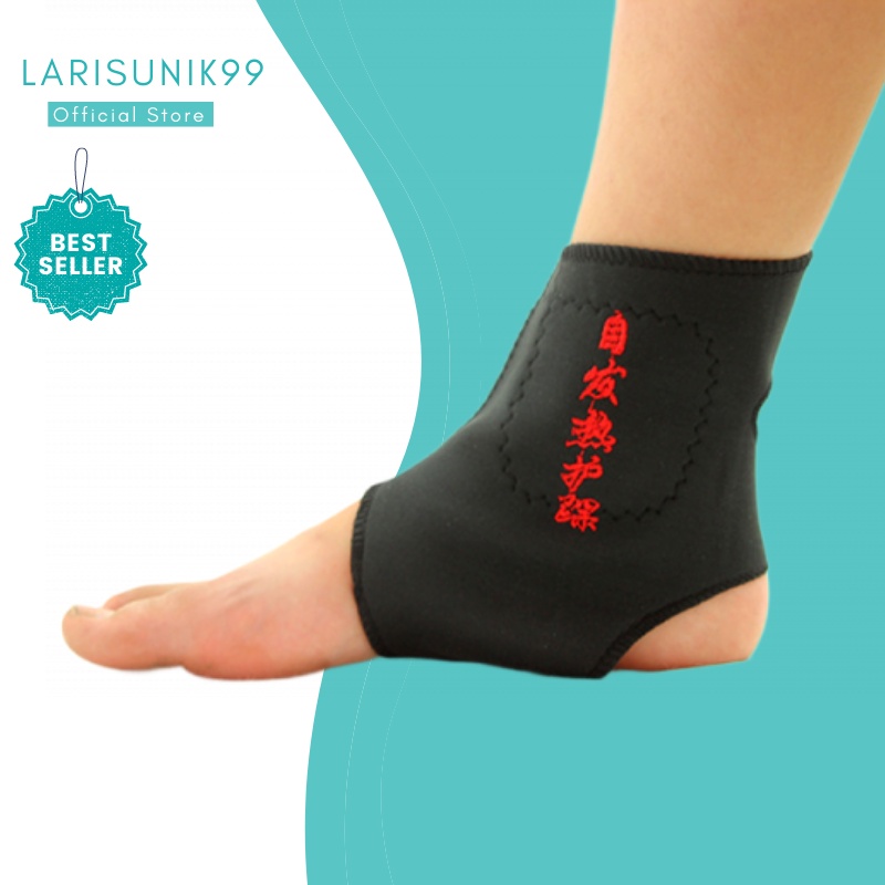 Deker Pergelangan Kaki Alat Terapi Sabuk Terapi Engkel Pemanas Ankle Magnetik Nyeri 2pcs