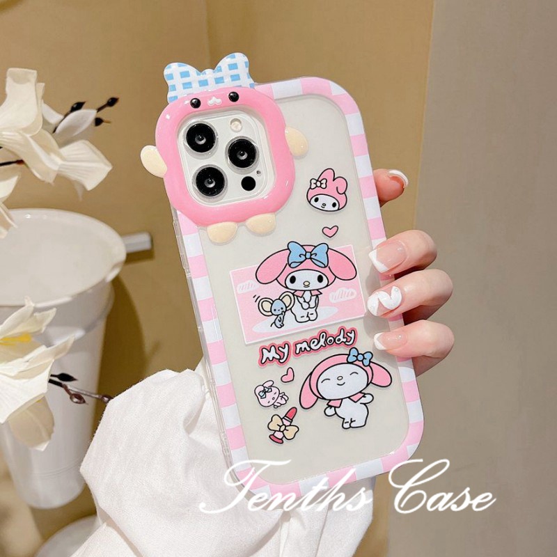 Oppo A78 A17 A17K A57 A77s A76 A96 A16 A16s A15 A15s A16k A16e A74 A54 A95 A94 A5 A9 2020 Reno 7Z 6 5 A3s A12e A5s A12 Full Layar Small Animal Phone Case Soft Cover Pelindung