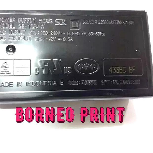 Power Suplay Adaptor Epson L110 / L210 / L300 Original NEW