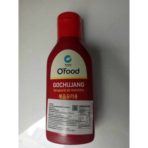 

O food Gochujang hot sauce for stir fried dishes 300g
