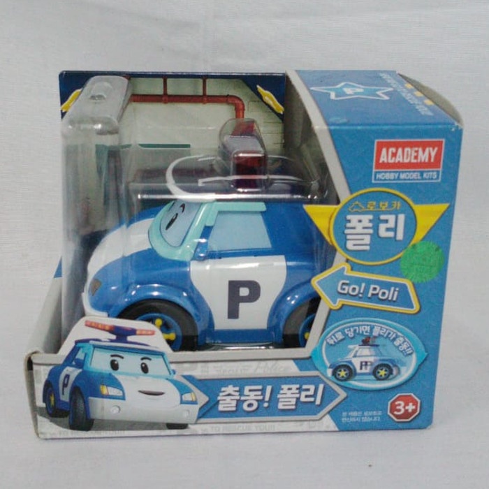Action Figure Robocar Poli Go Series Poli 15720 Mainan Anak Original