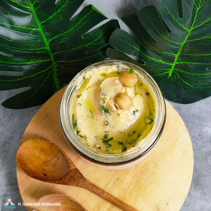 

HUMMUS WITH MIXED HERBS, LEMON & OLIVE OIL - 330GR